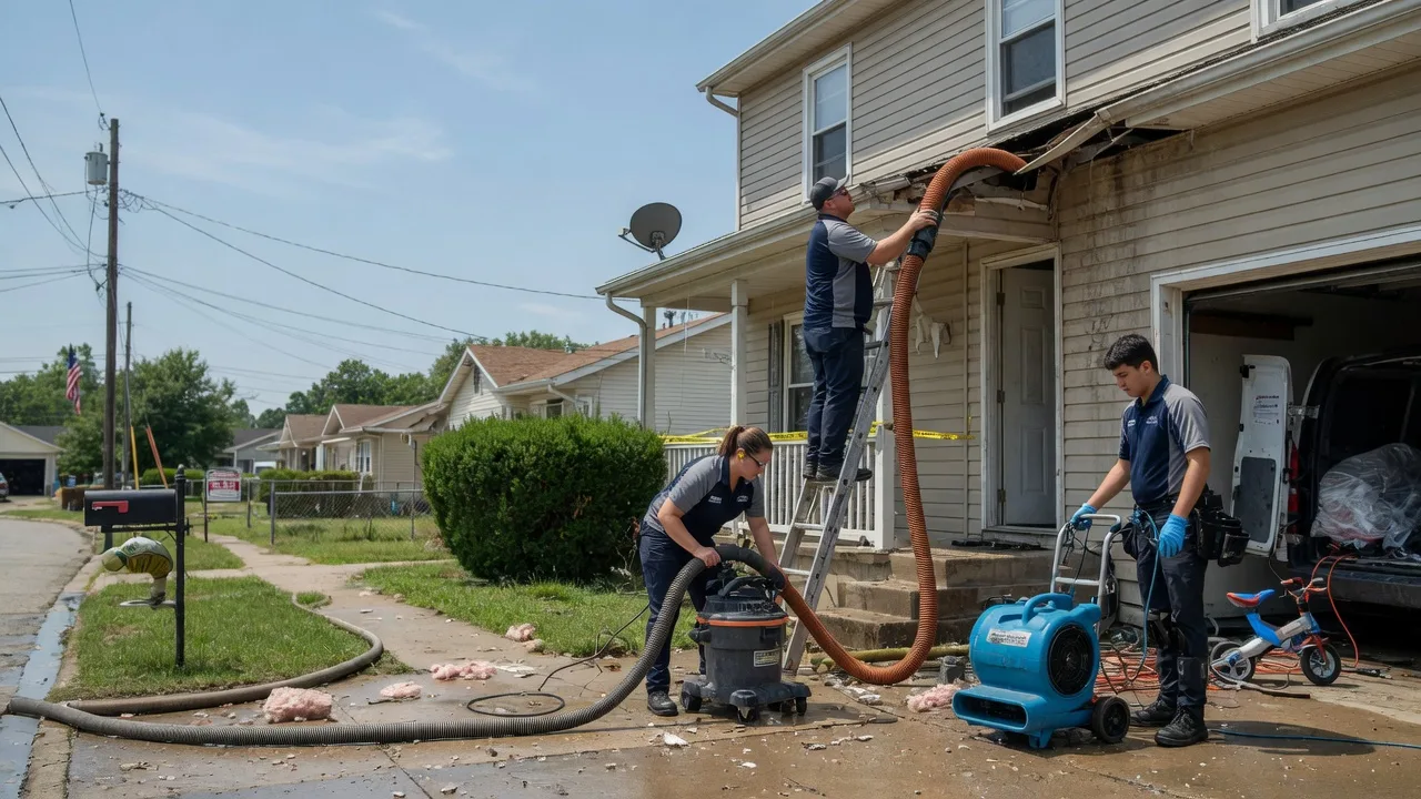 Water Damage Restoration in Hattiesburg, MS near me